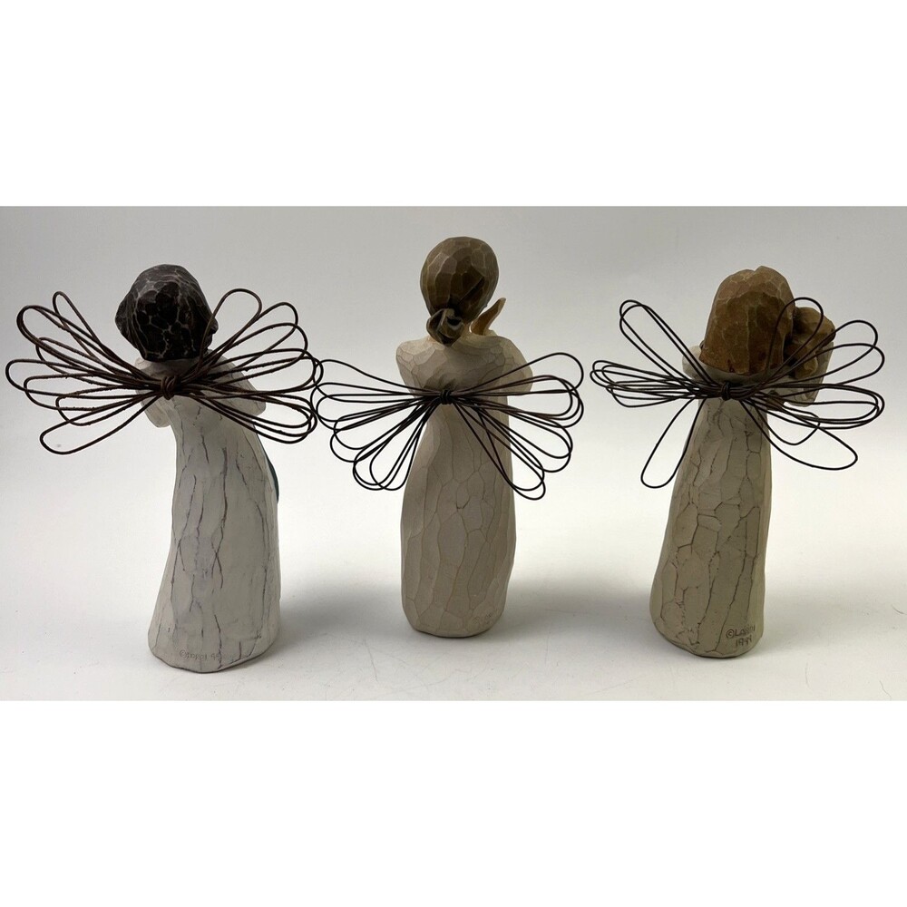 Willow Tree Angel Of Beauty/Friendship/Bright Star Figures Lot Of 3 - Picture 5 of 8